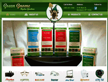 Tablet Screenshot of greengnomehydrogardens.com